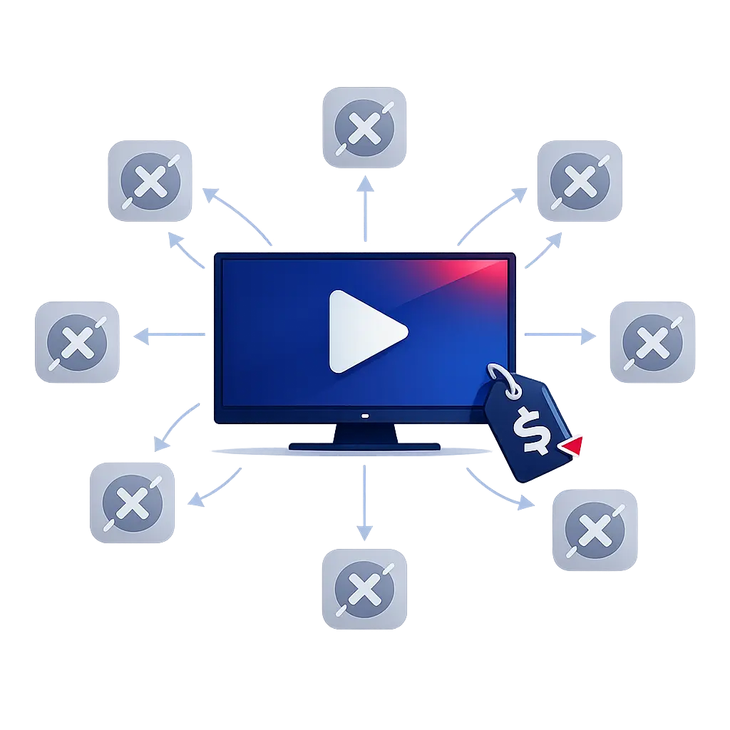 IPTV kopen alle services - Netflix, HBO, Disney+ en Amazon Prime in één IPTV abonnement